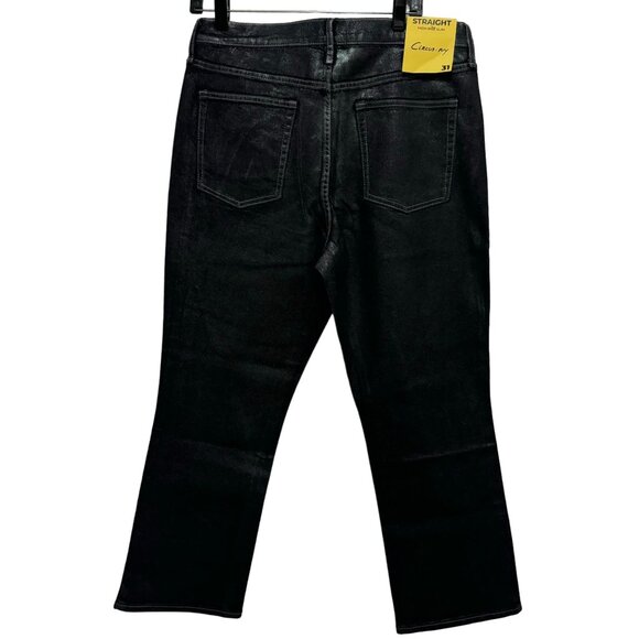 Sam Edelman Circus NY Womens  High-Rise Slim Straight Blue Denim Jeans Size 31 - Picture 4 of 11